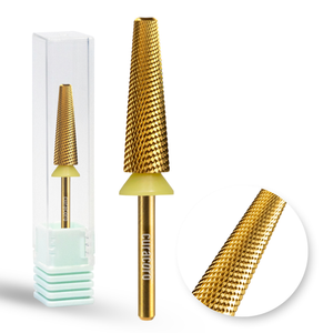 Nail Drill Bit - 6.0mm 5 in 1 Cross Cut Bit Super long flute 3/32" (C/M/F/XF)