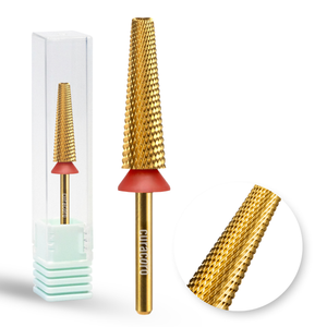 Nail Drill Bit - 6.0mm 5 in 1 Cross Cut Bit Super long flute 3/32" (C/M/F/XF)