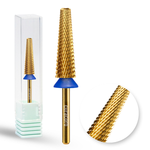 Nail Drill Bit - 6.0mm 5 in 1 Cross Cut Bit Super long flute 3/32" (C/M/F/XF)
