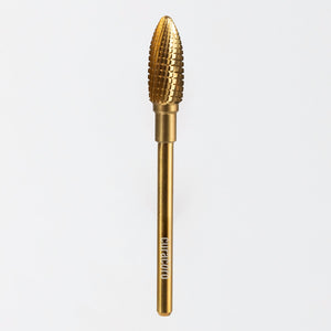 Nail Drill Bit - 6.0mm Dolphin / Parabolic Spiral Super Cut (Coarse) 3/32"