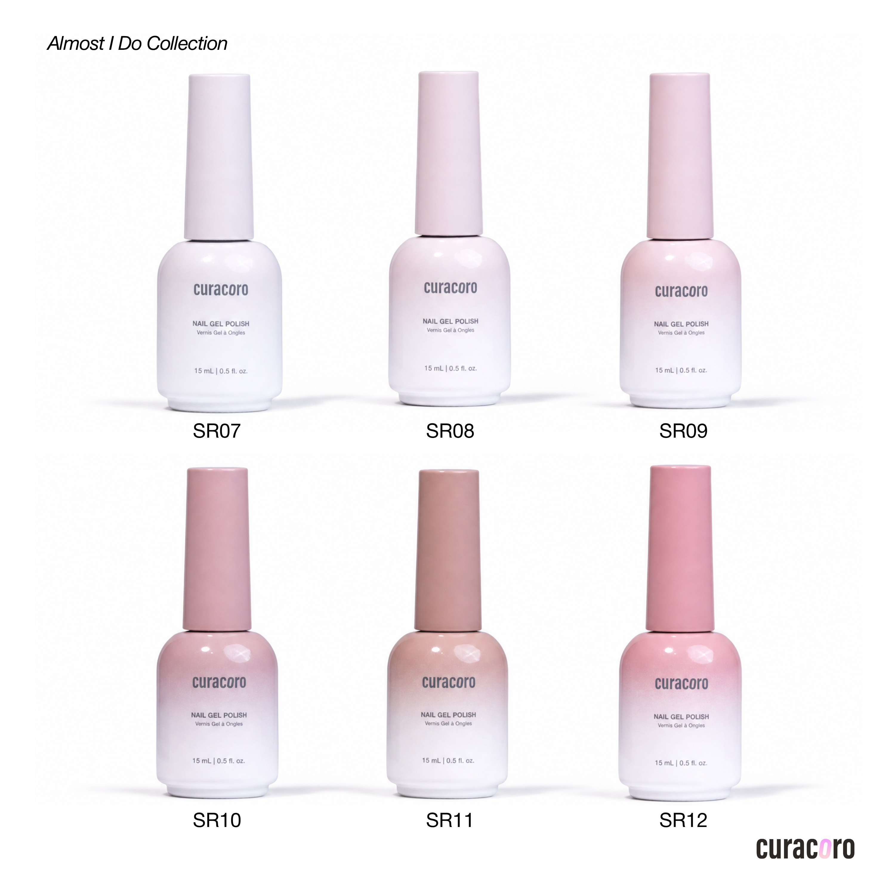 Almost “I Do” - Syrup Gel Nail Collection (6 Shades / 15ml Each)