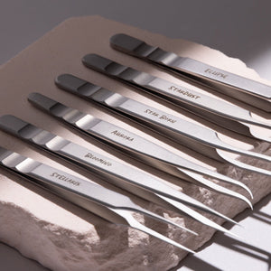 Blooming Straight Isolation Tweezer – Classic Lash Tool | Curacoro