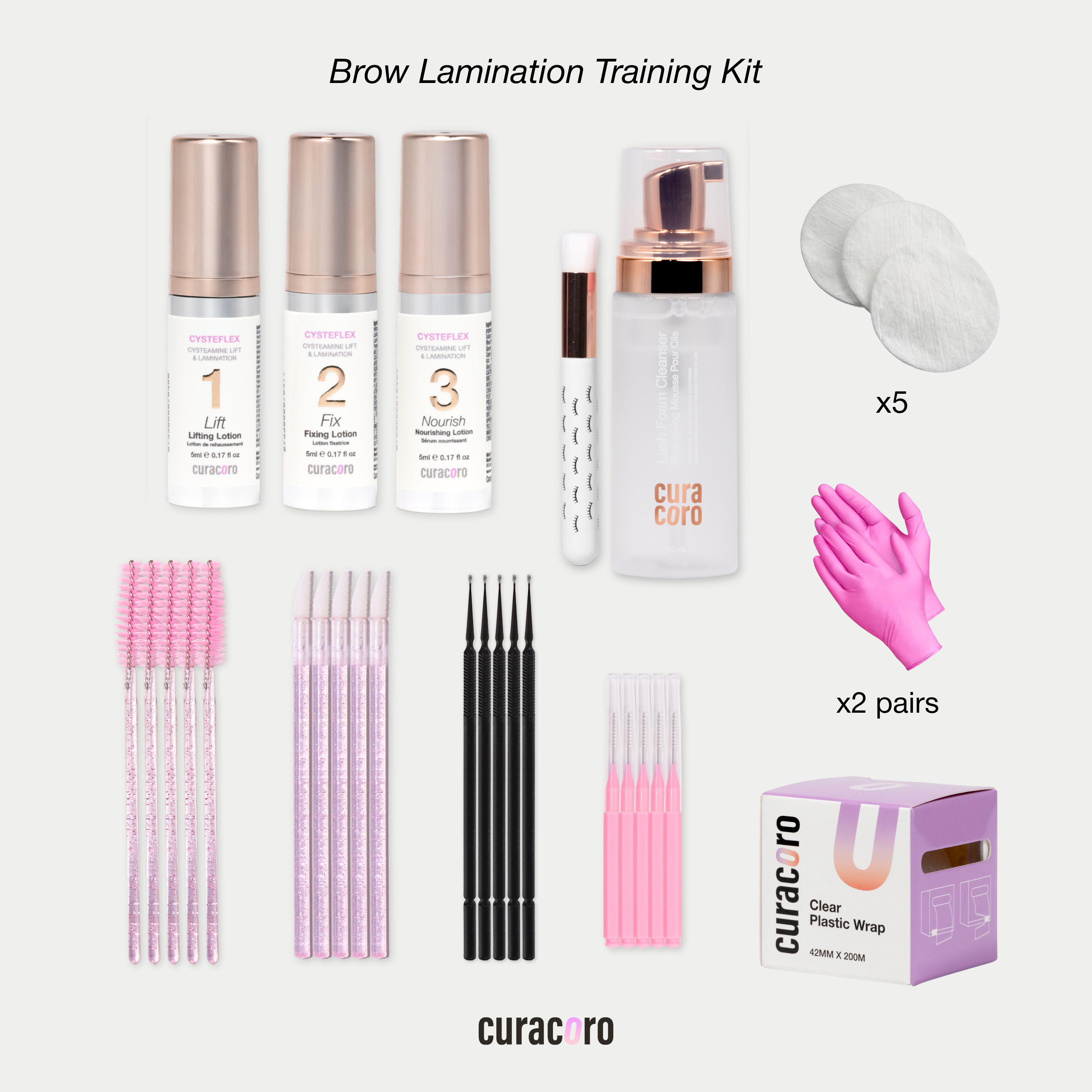 Brow Lamination Training Kit (new version)