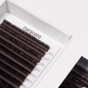 Camellia Super Mink Textured Lashes - Dark Brown 0.07mm