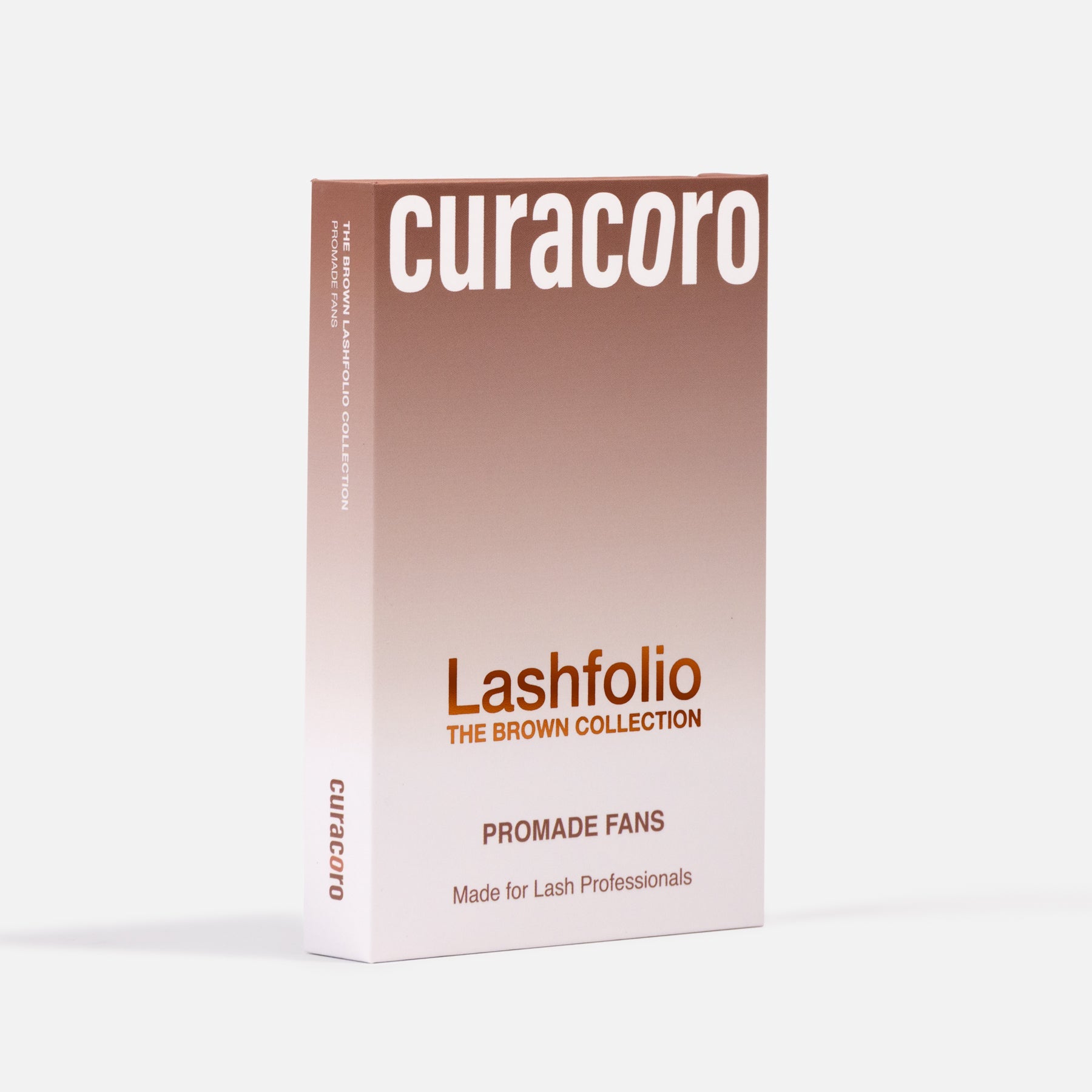 Chocolate Brown Lashfolio Narrow Promade Fans 5D (504 fans)