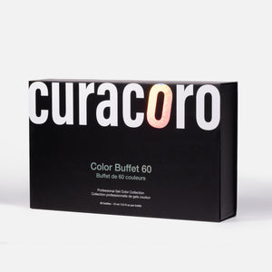 Color Buffet 60 - Solid Gel Nail Collection (60 shades/15ml Each)