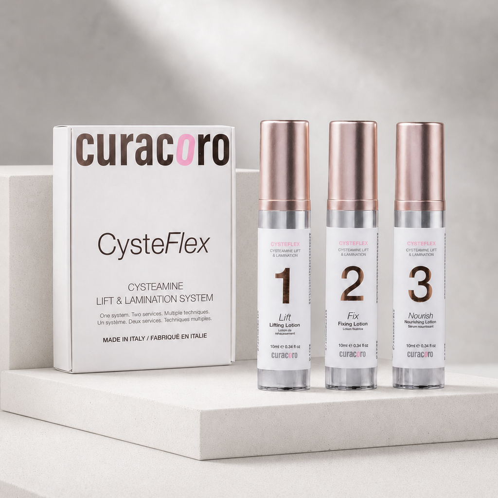 Cysteamine Lash Lift & Brow Lamination Kit 3 Step | Curacoro