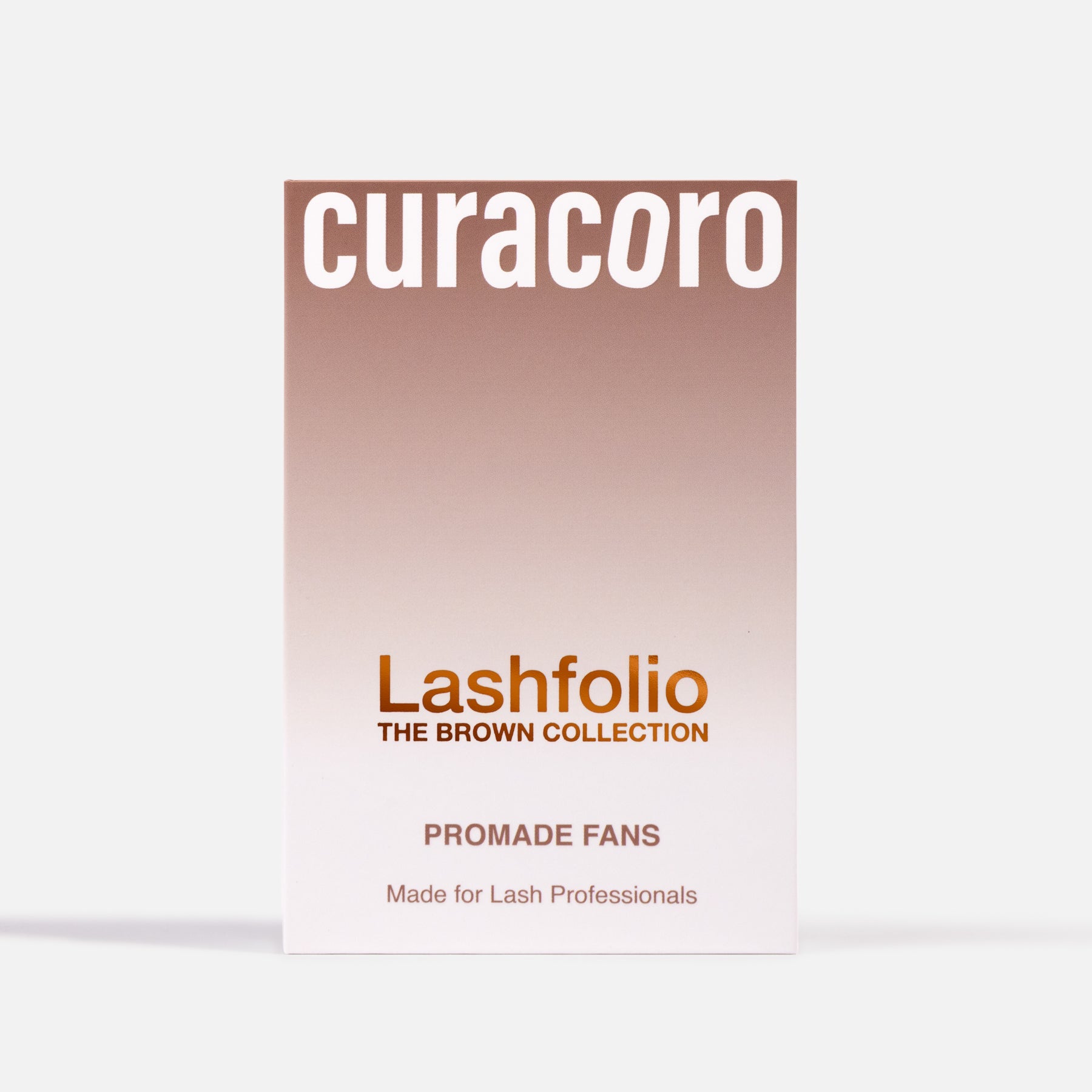 Dark Brown Lashfolio Narrow Promade Fans 10D (480 fans)