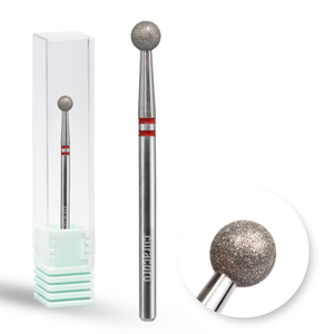 Cuticle Nail Drill Bit – Diamond Bit 4mm (Ball Shape) - Medium/Fine