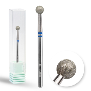 Cuticle Nail Drill Bit – Diamond Bit 4mm (Ball Shape) - Medium/Fine