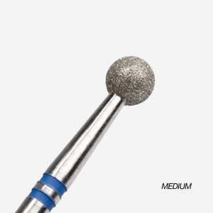 Cuticle Nail Drill Bit – Diamond Bit 4mm (Ball Shape) - Medium/Fine