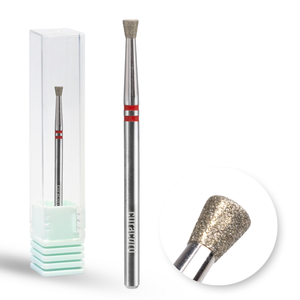 Cuticle Nail Drill Bit – Diamond Bit 2.5 × 2.7mm (Conical Micro / Inverted Cone) – Fine