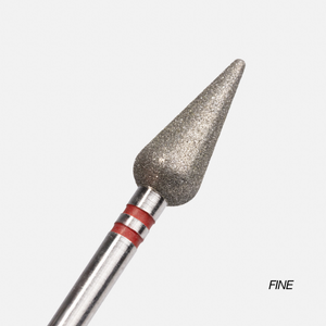 Cuticle Nail Drill Bit – Diamond Bit 5×12mm (Bud/Candle) - Medium/Fine