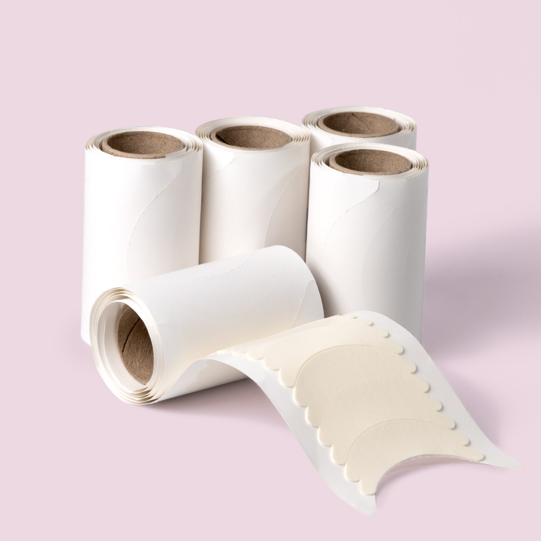 Hypoallergenic foam Under Eye Pads ( 5 rolls - 230 pads) (Pre-Cut Foam Pads)