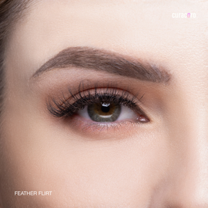 Ultra-light Micro band Strip Lash - Feather Flirt Style (5 pairs)