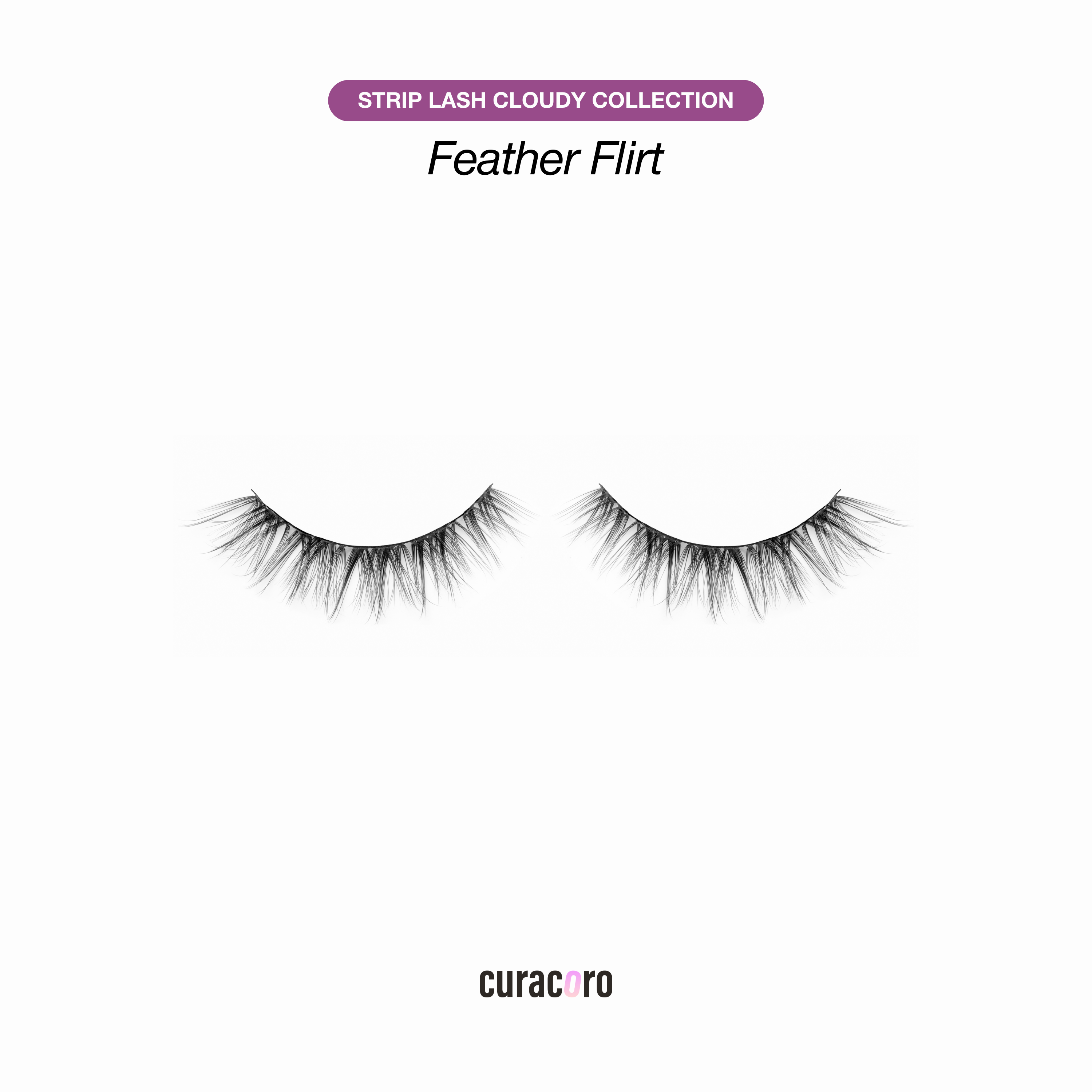 Ultra-light Micro band Strip Lash Kit – Feather Flirt
