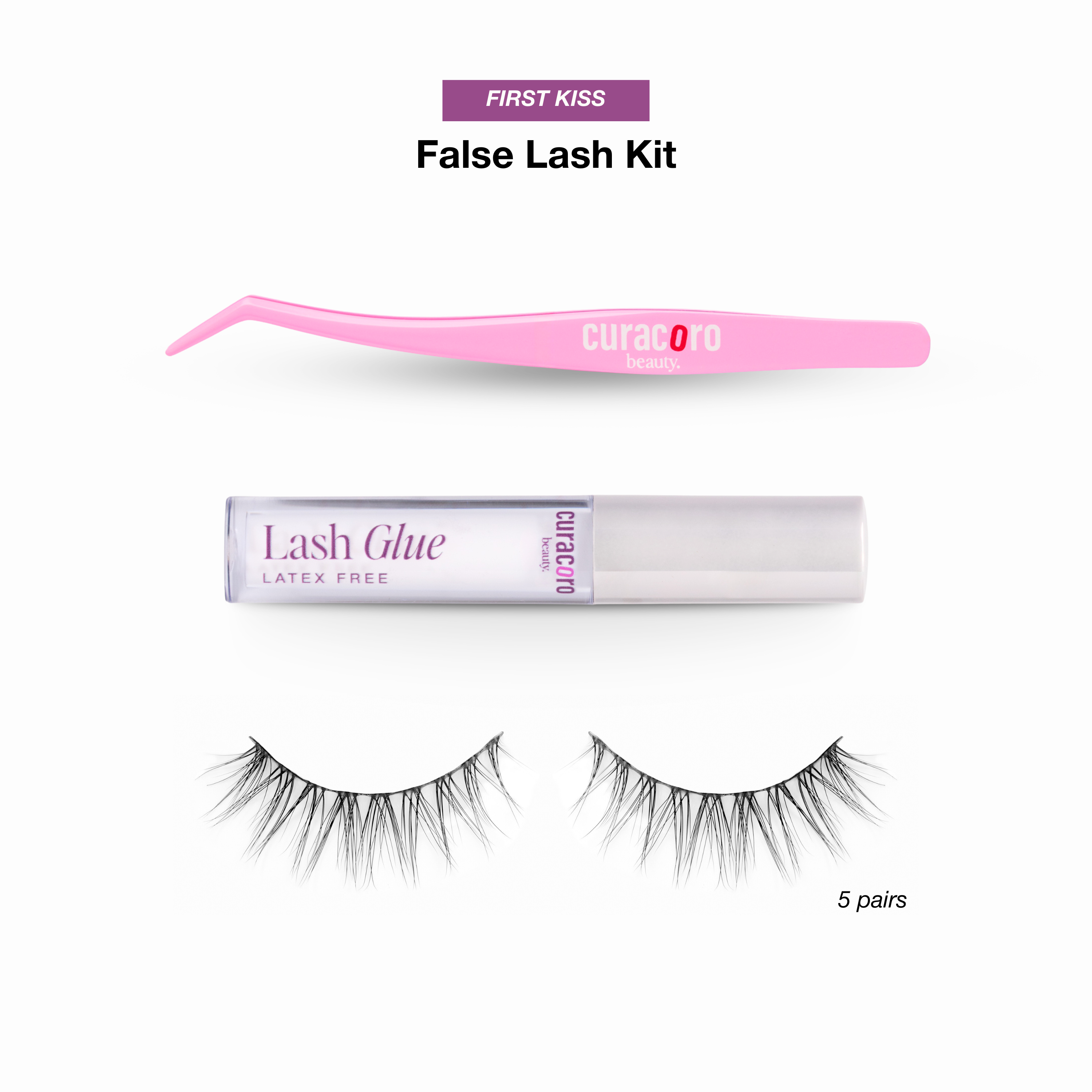 Ultra-light Micro band Strip Lash Kit - First Kiss
