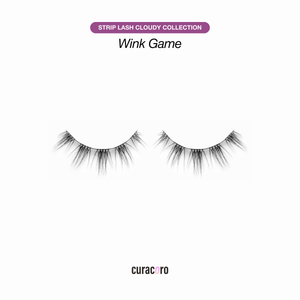 Ultra-light Micro band Strip Lash - Wink Game Style (5 pairs)