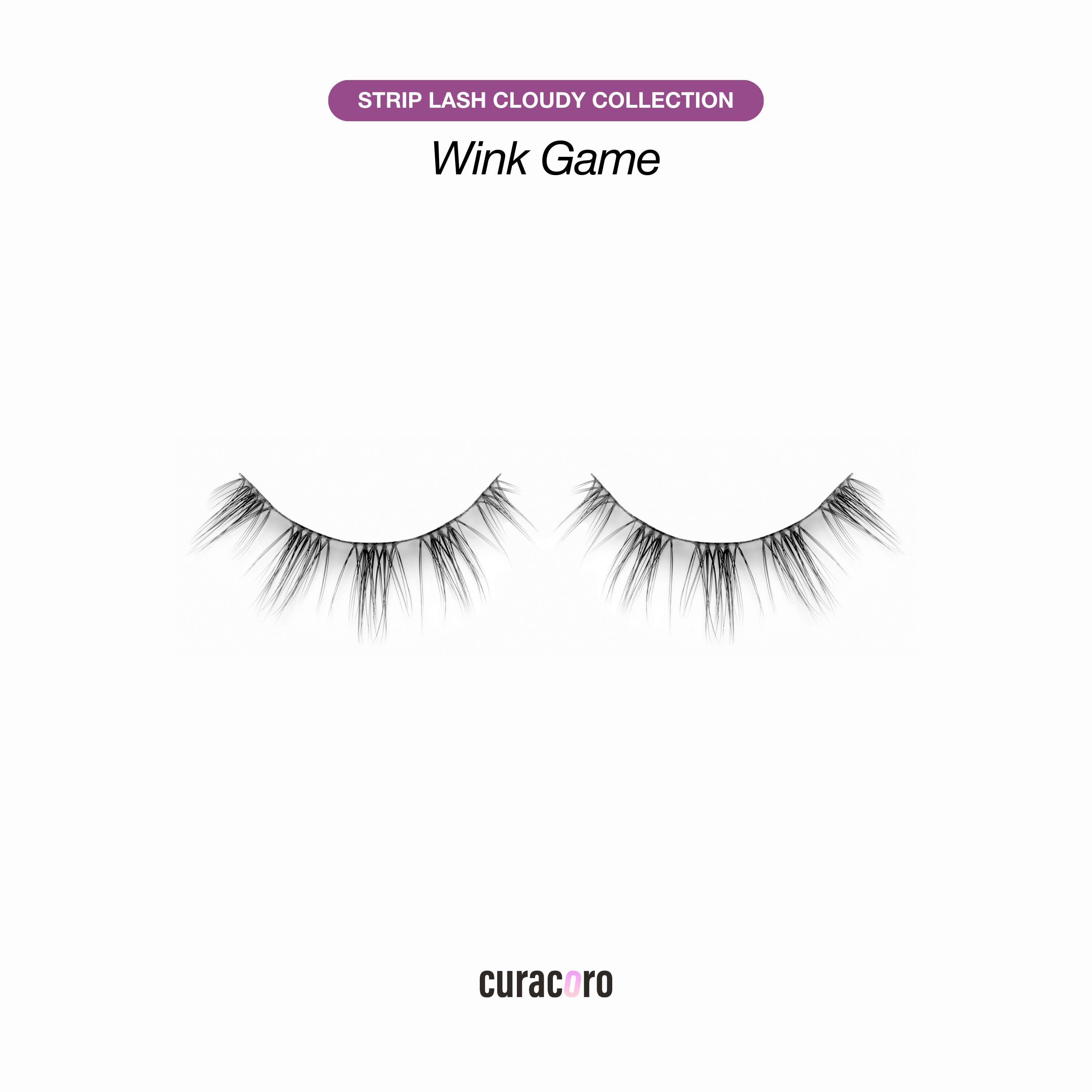 Ultra-light Micro band Strip Lash Kit - Wink Game