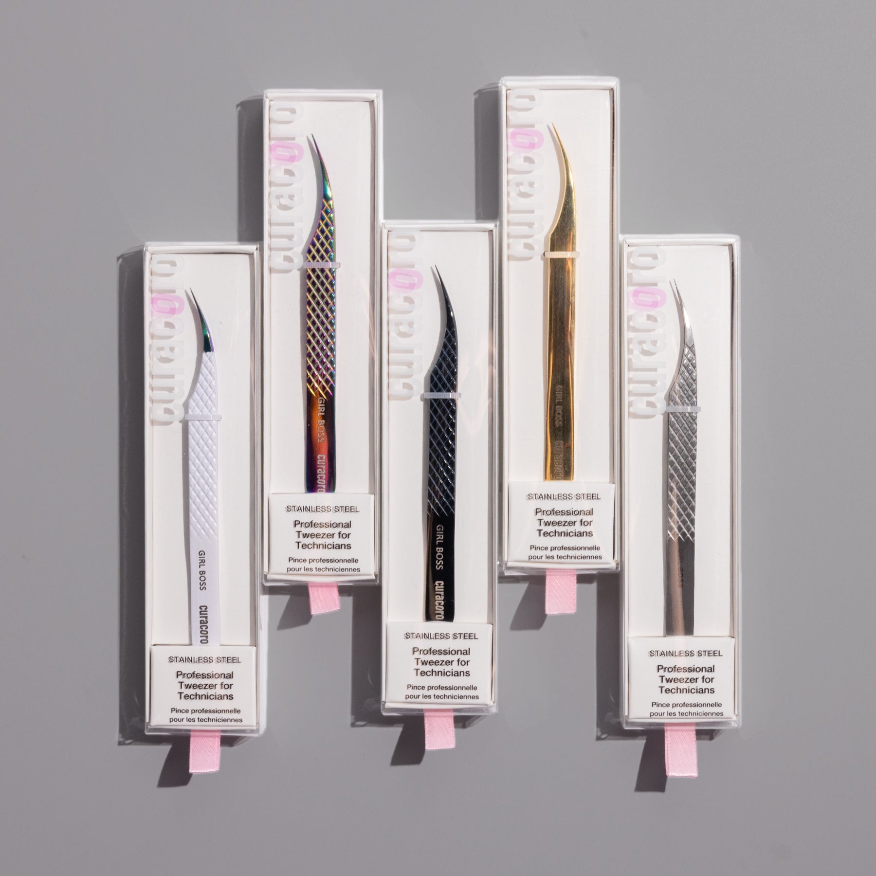Curacoro Girl Boss Tweezer Collection 