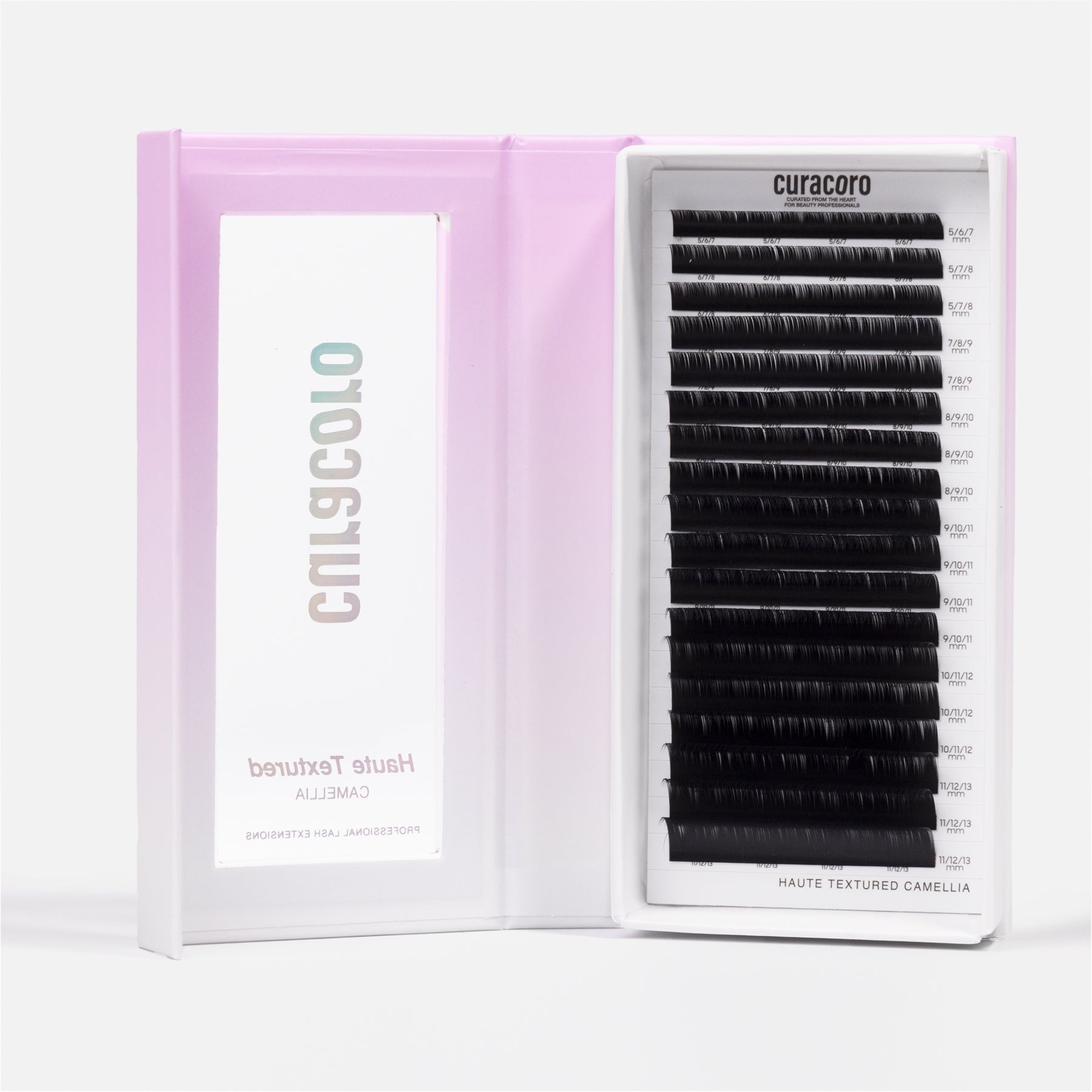 Haute Textured Camellia Lashes 0.07 (Cashmere Silk material)