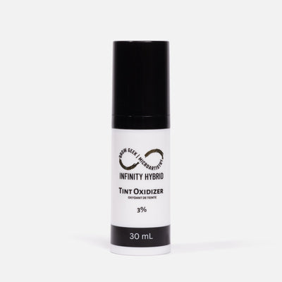 Infinity Hybrid Cream Tint Oxidizer 30ml Bottle Over White Background