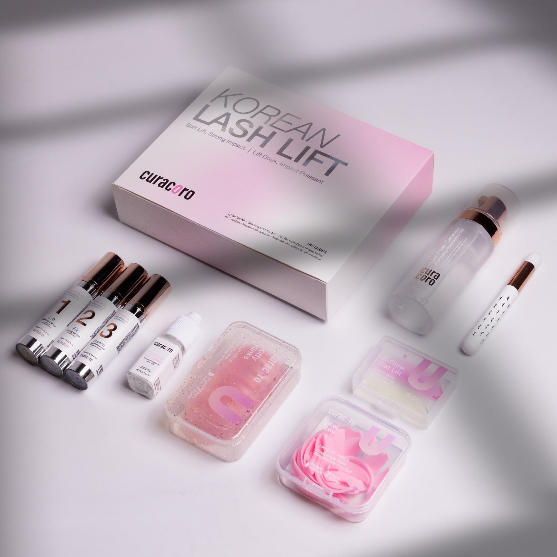 Korean Lash Lift Kit with Cysteflex Lift and Lamination System - 5ml/10ml (2026 Formular)