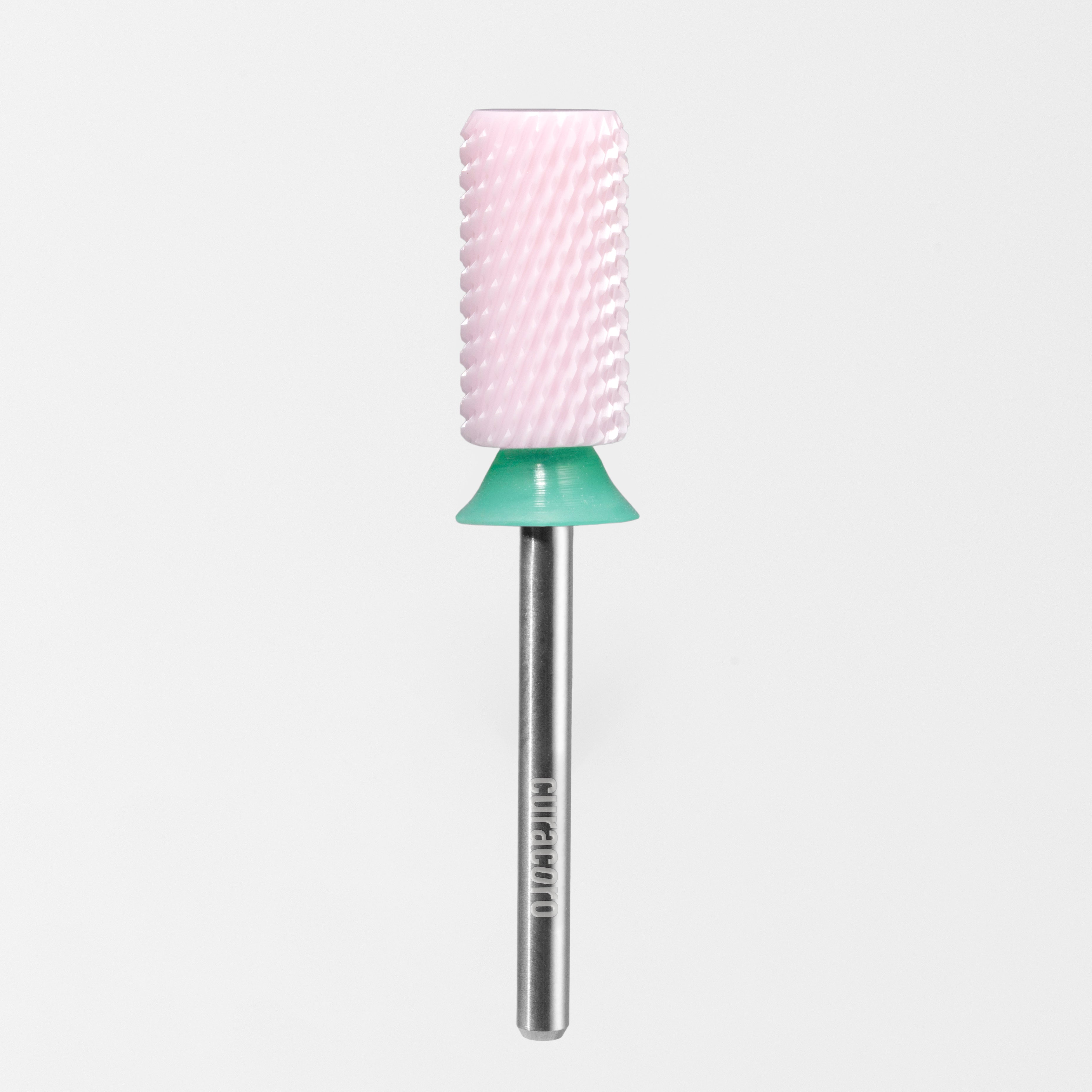 Ceramic Nail Drill Bit - Large Barrel Bits - Chamfer - Coarse 3/32"