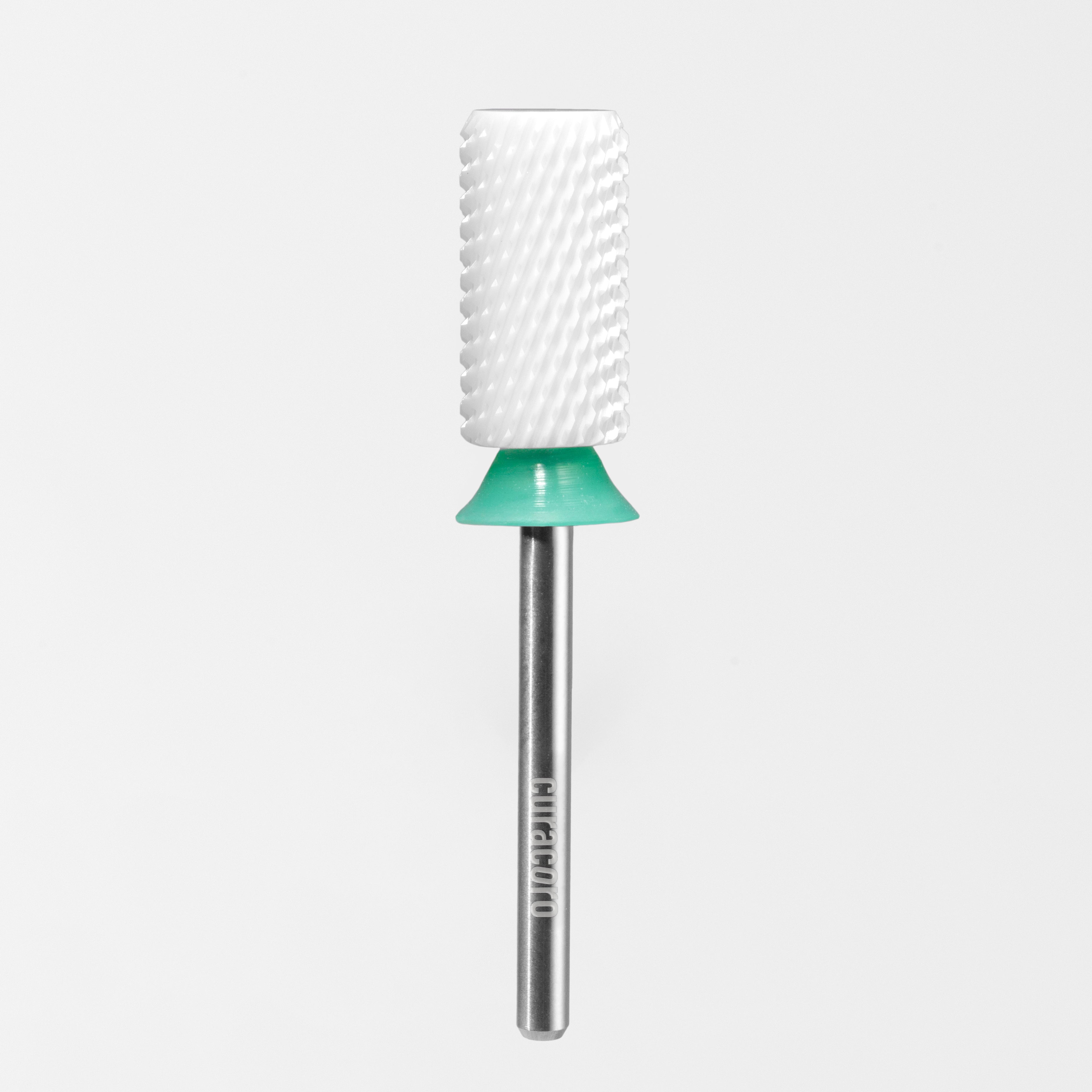 Ceramic Nail Drill Bit - Large Barrel Bits - Chamfer - Coarse 3/32"