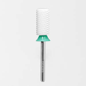 Ceramic Nail Drill Bit - Large Barrel Bits - Chamfer - Coarse 3/32"