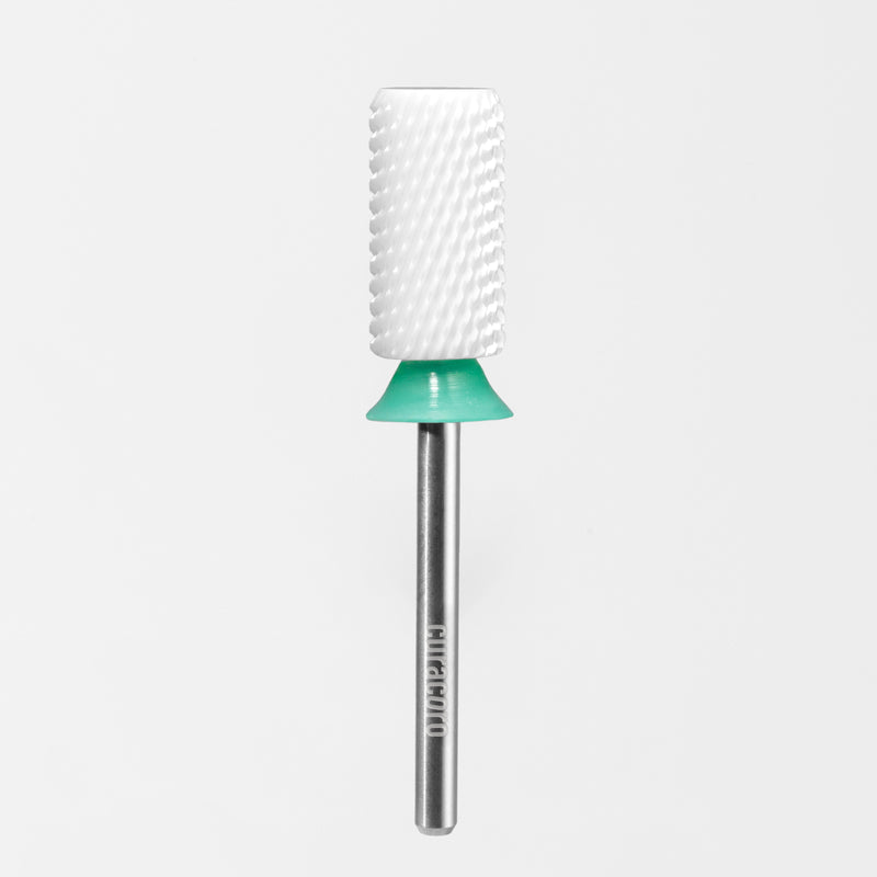 Ceramic Nail Drill Bit - Large Barrel Bits - Chamfer - Coarse 3/32"