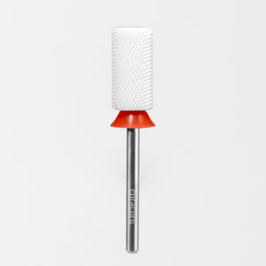 Ceramic Nail Drill Bit - Large Barrel Bit – Chamfer - Fine 3/32"