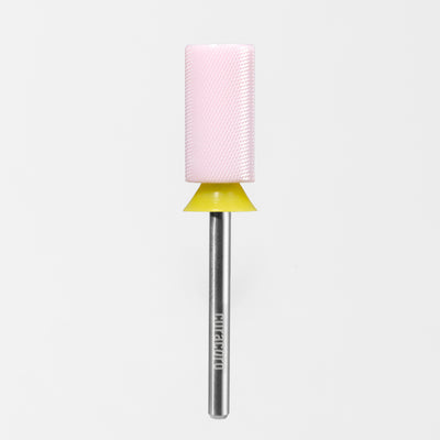 Ceramic Nail Drill Bit - Large Barrel Bits - Chamfer - Extra Fine 3/32"