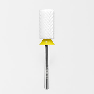 Ceramic Nail Drill Bit - Large Barrel Bits - Chamfer - Extra Fine 3/32"