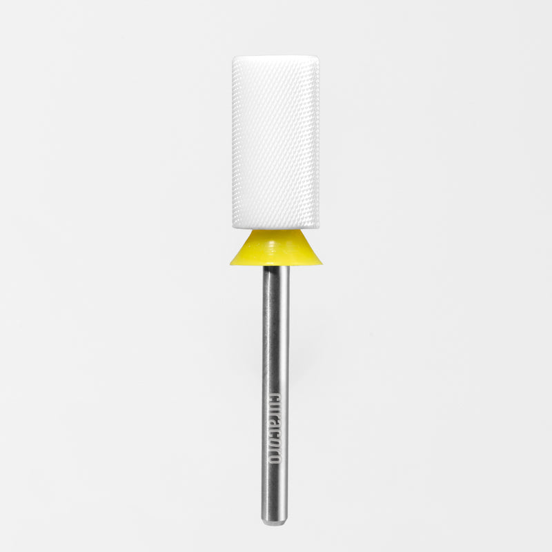 Ceramic Nail Drill Bit - Large Barrel Bits - Chamfer - Extra Fine 3/32"