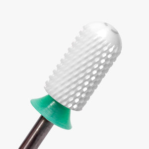 Ceramic Nail Drill Bit - Large Barrel Smooth Top Bit – Coarse 3/32"