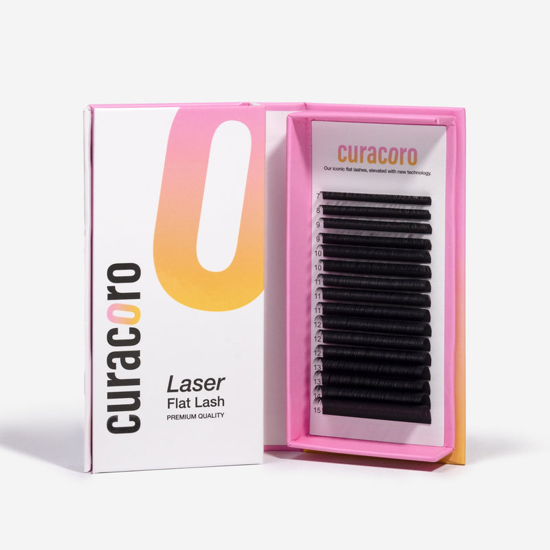 Curacoro Professional Flat Laser Lashes 0.15