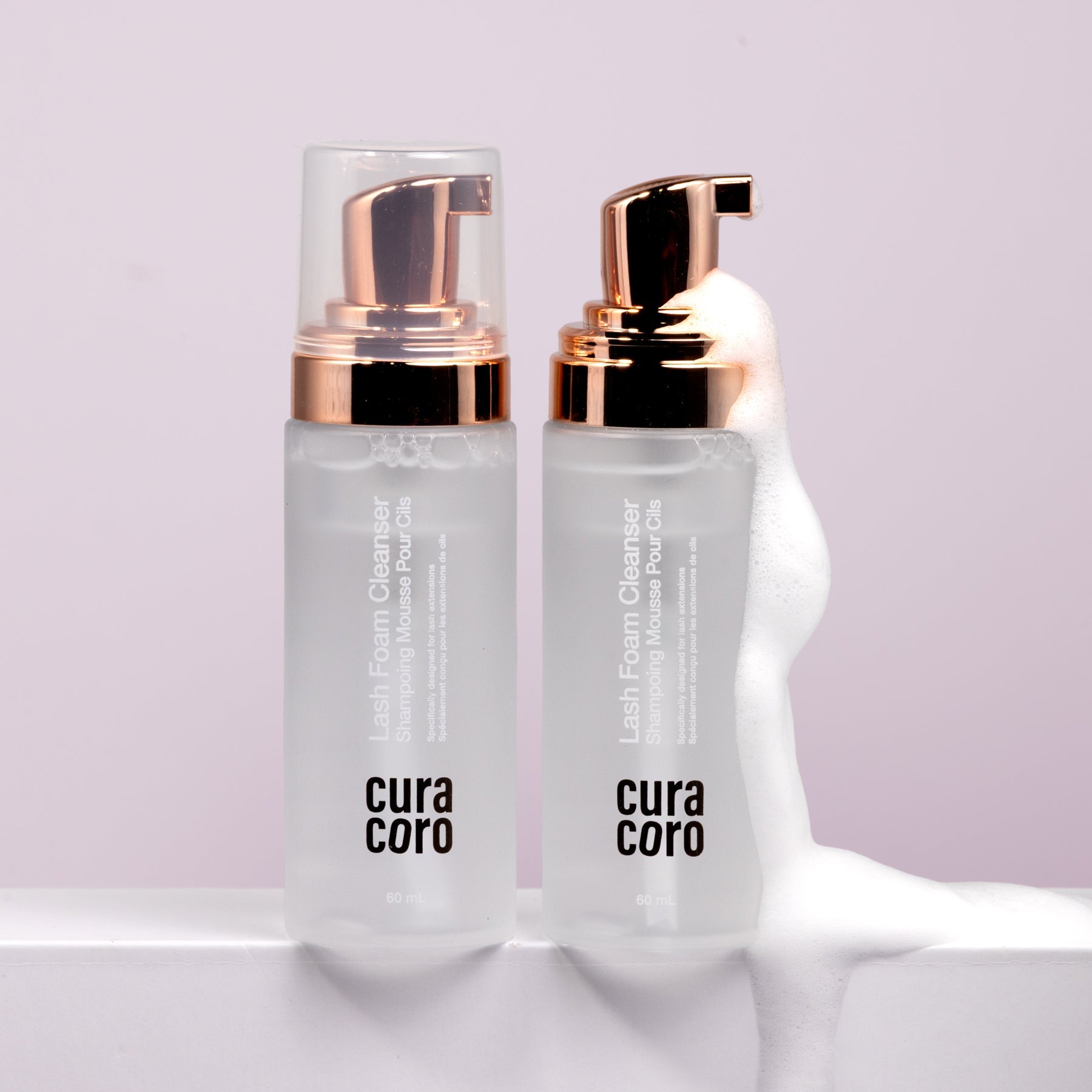 Curacoro Lash Foam Bath 60ml (Unscented)