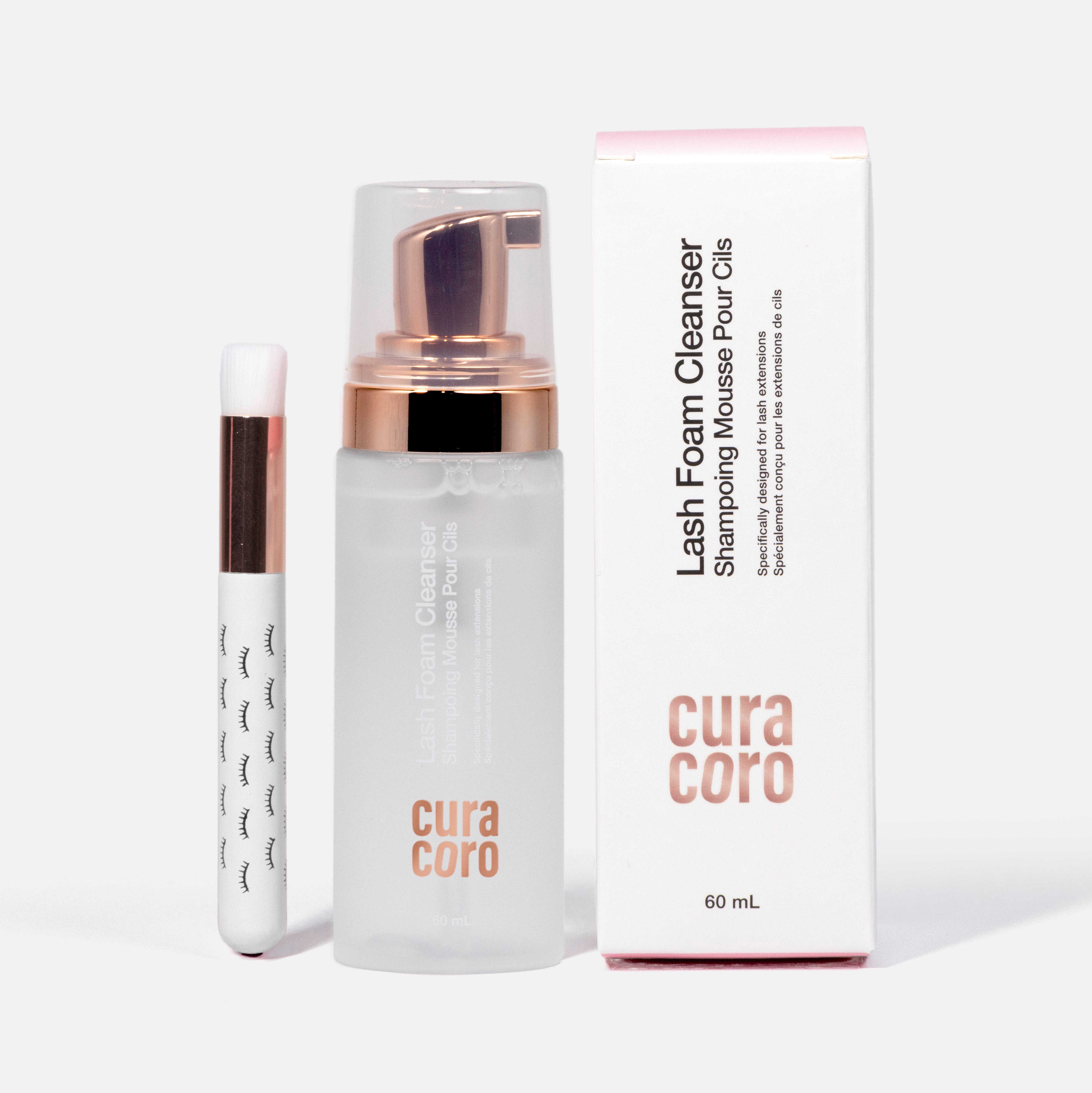 Bundle 10 x Curacoro Lash Foam Bath 60ml (Unscented)