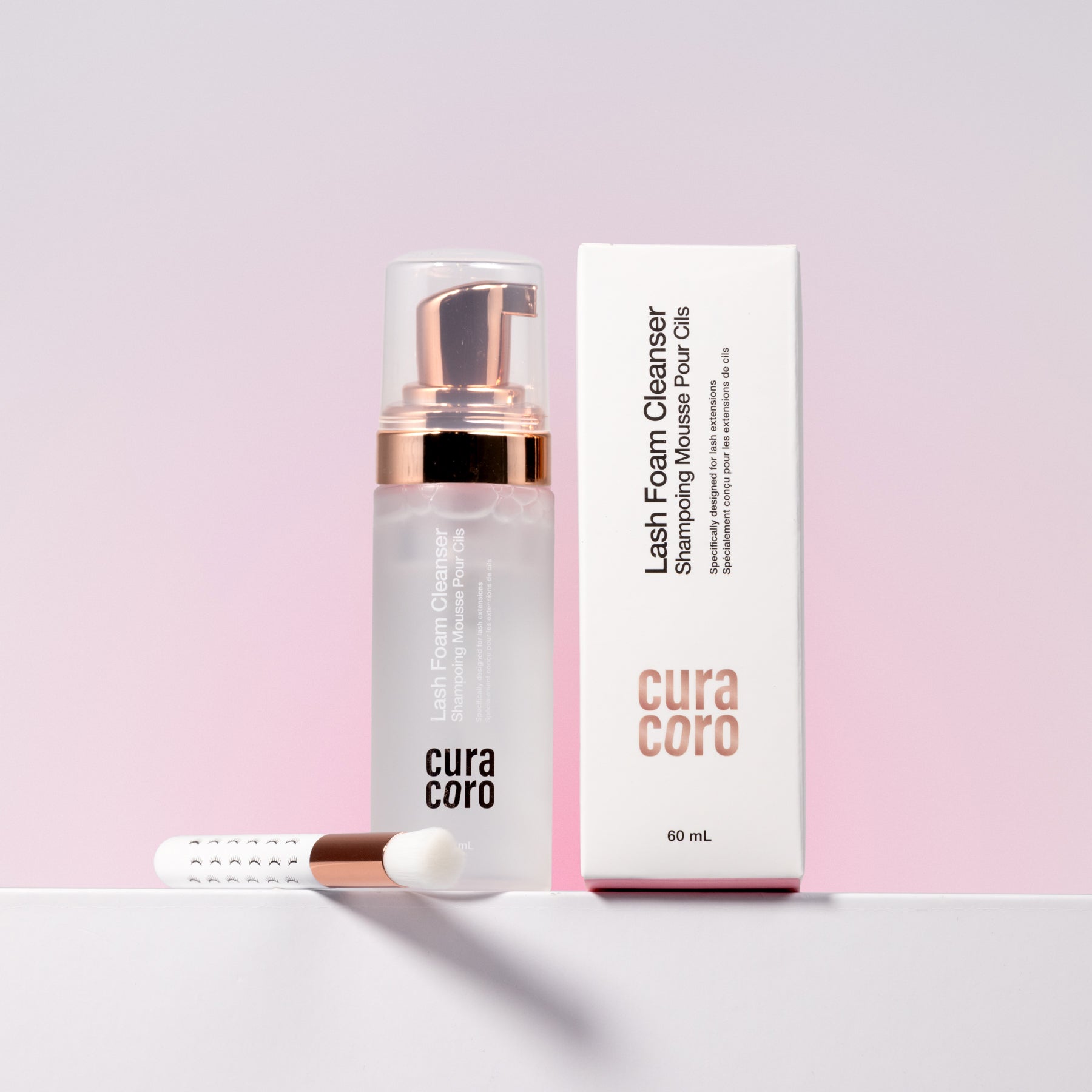 Curacoro Lash Foam Bath 60ml (Unscented)