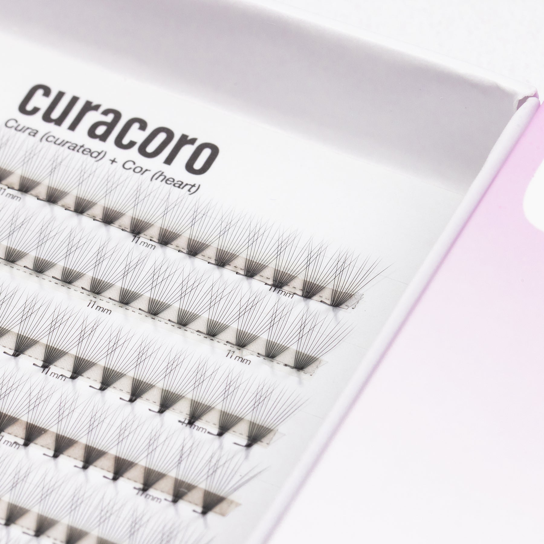 LashFolio Promade Fans 10D 0.03 – L Curl (408 Fans)