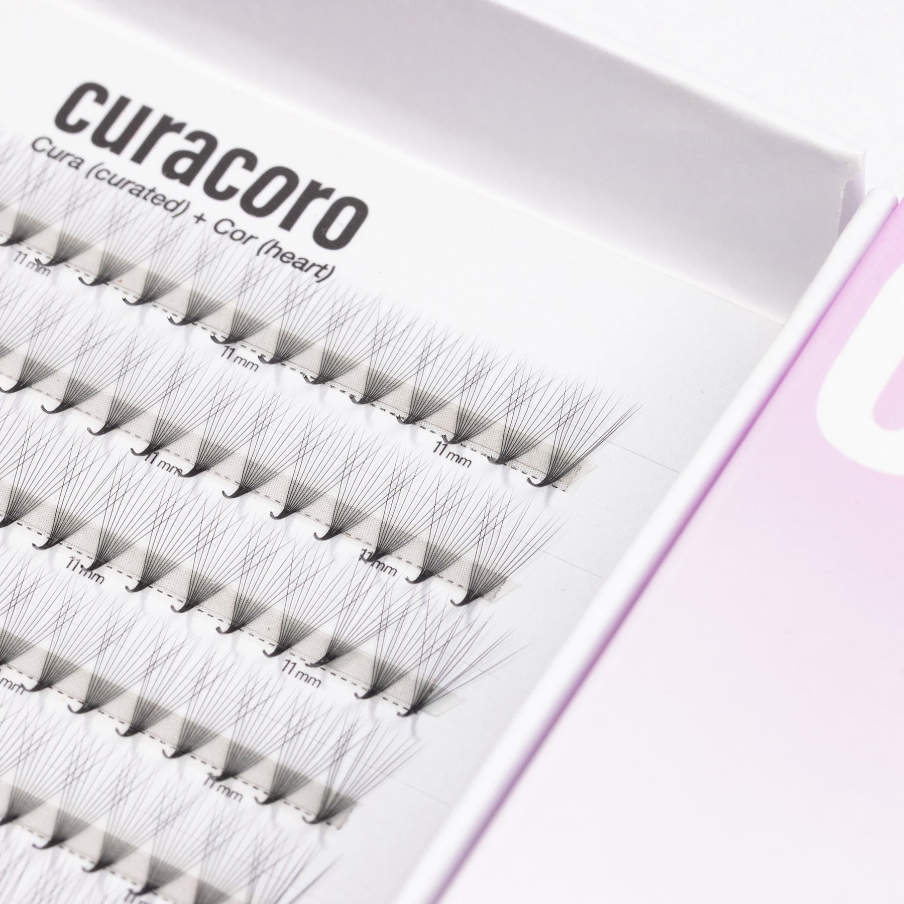 LashFolio Promade Fans 10D 0.03 – M Curl (408 Fans)
