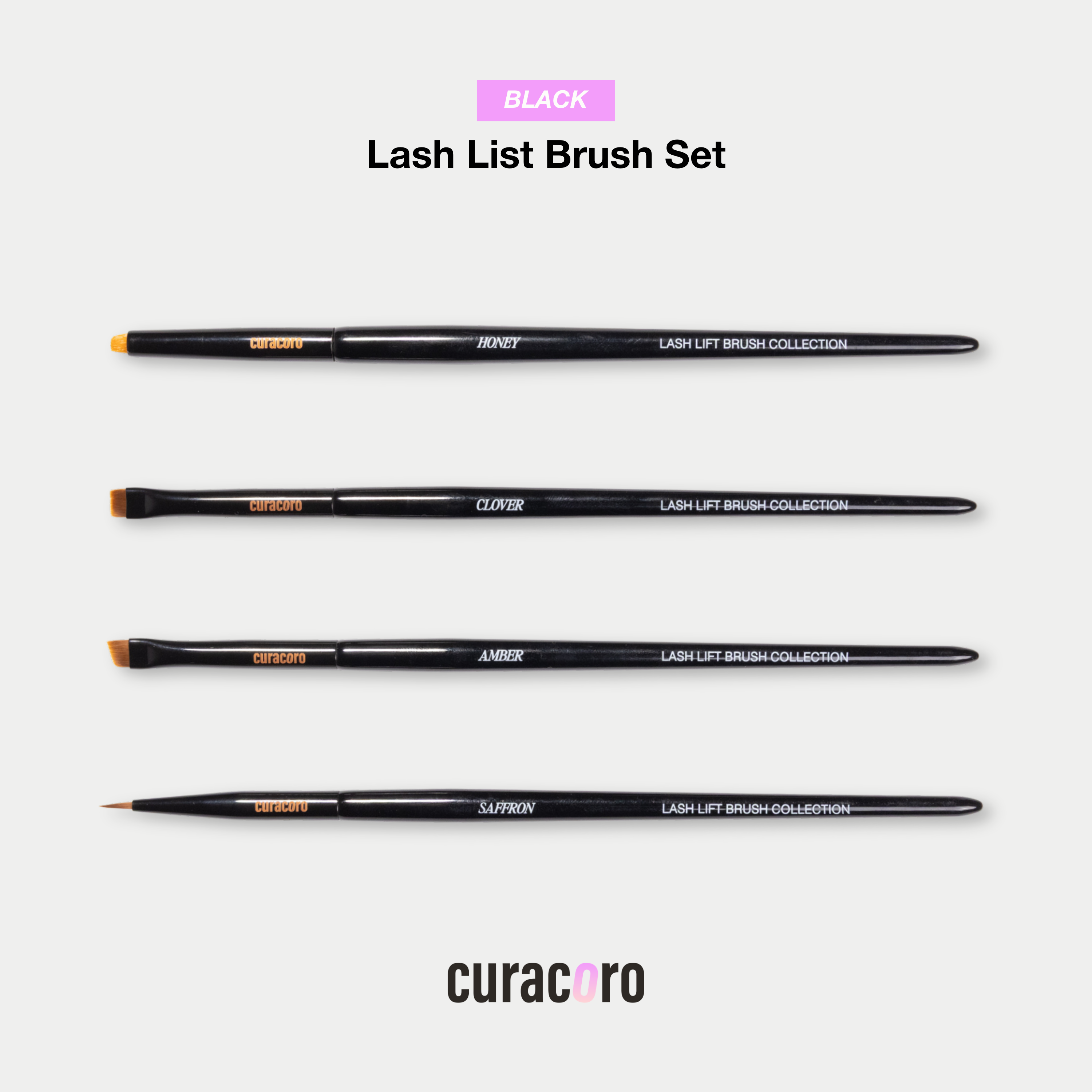 Lash Lift Brush Set (4 pieces)