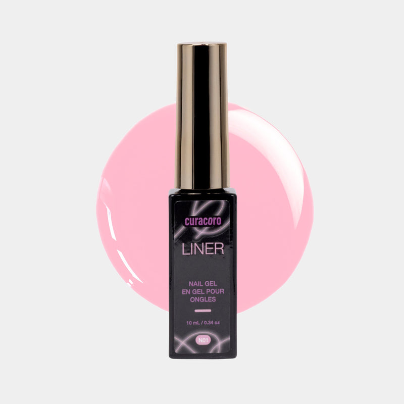 Nail Liner Gel - N01: Blushing Dusk Bottle Over White Background