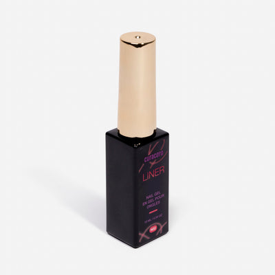 Nail Liner Gel - N02: Sunset Sizzle Bottle Over White Background