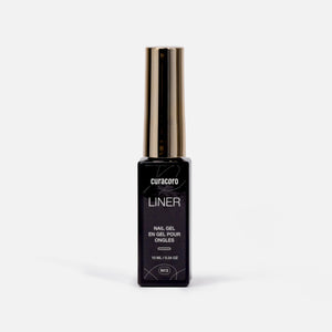 Nail Liner Gel - N13: Black Bottle Over White Background