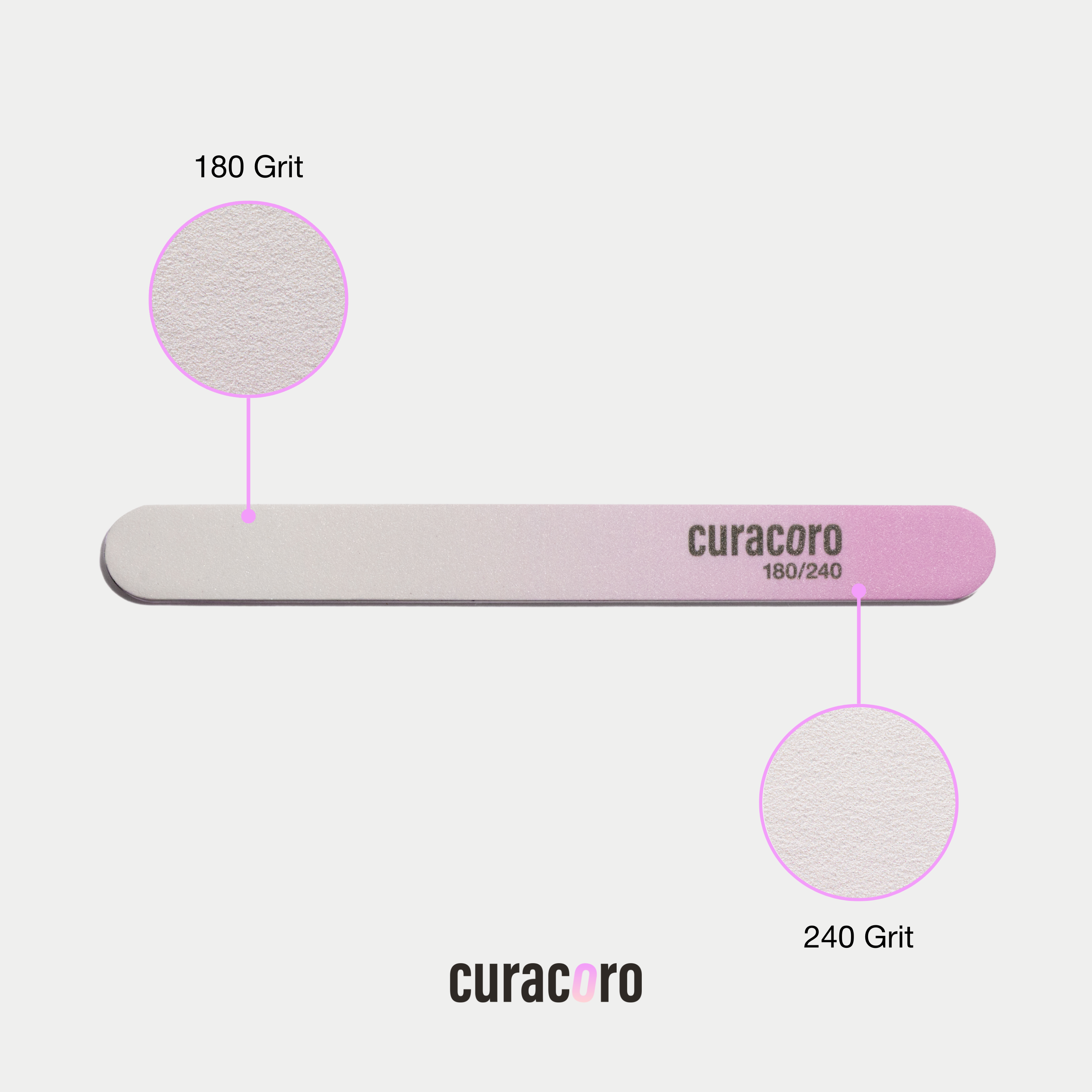 Dual-Sided Nail Files - Professional Quality | 10-Pack