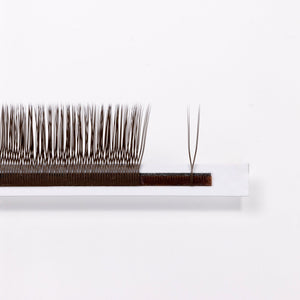 Narrow YY Lashes (2D U-shaped lashes) - Brown