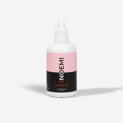 Noemi Solution 3% Bottle Over White Background