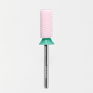 Ceramic Nail Drill Bit - Small Barrel Bits - Chamfer - Coarse 3/32"